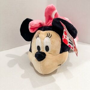 New! Flip-A-Zoo Mickey Minnie Mouse Plush Stuffed Animal Toy 13" Disney Flipazoo